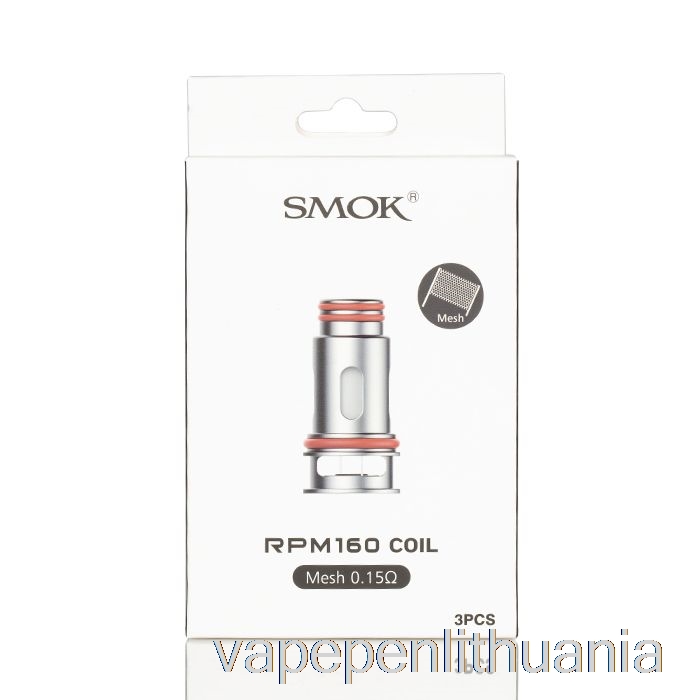 Smok Rpm160 Pakaitiniai Ritės 0,15 Omų Rpm 160 Tinklelio Ritės Vape Skystis
